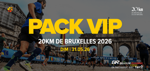 Pack VIP  - 20km de Bruxelles 2026 