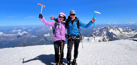 L’ascension du Mont Blanc en une journée : 01/06 - 31/10